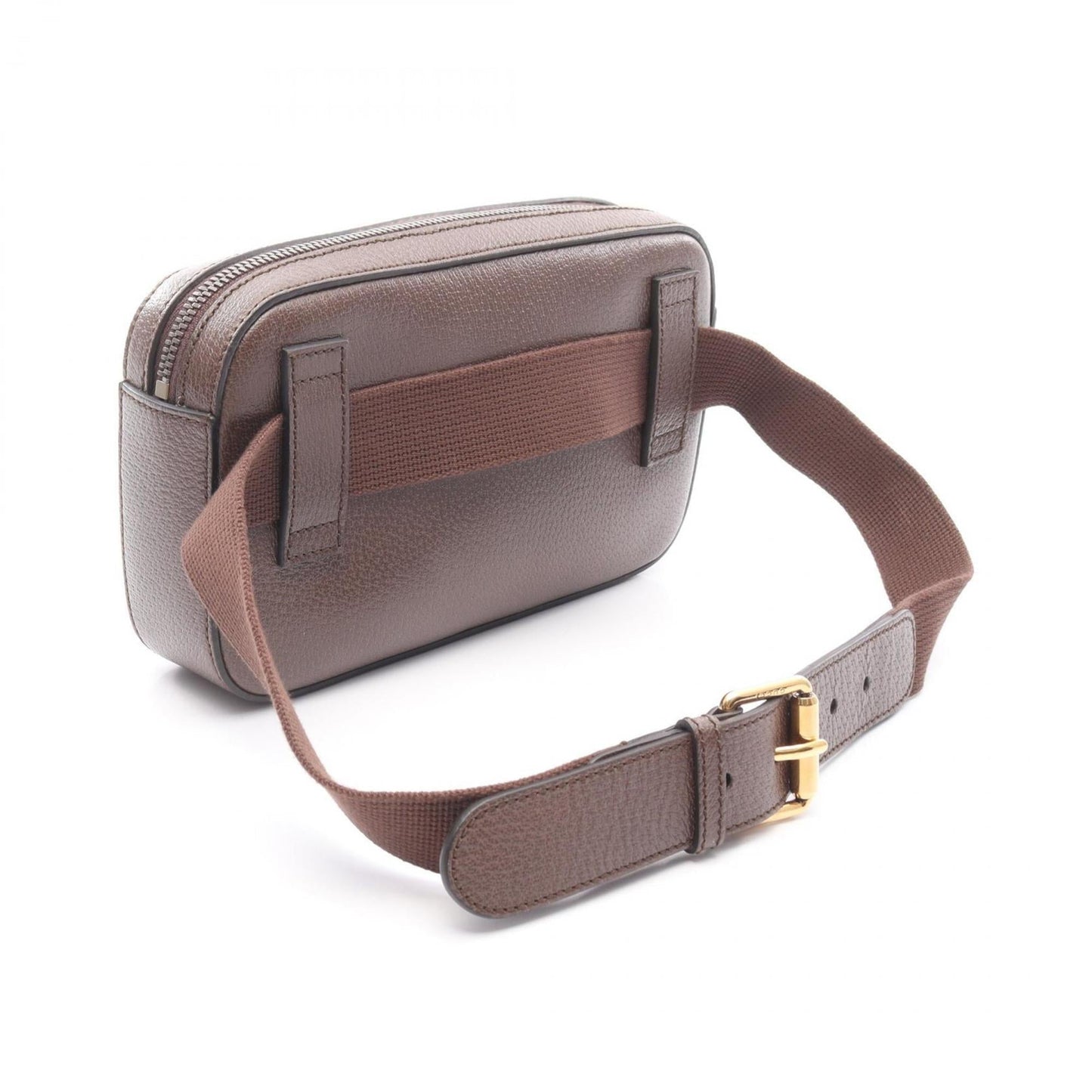 Gucci Brown Multi-Color Leather Fanny Pack ( )