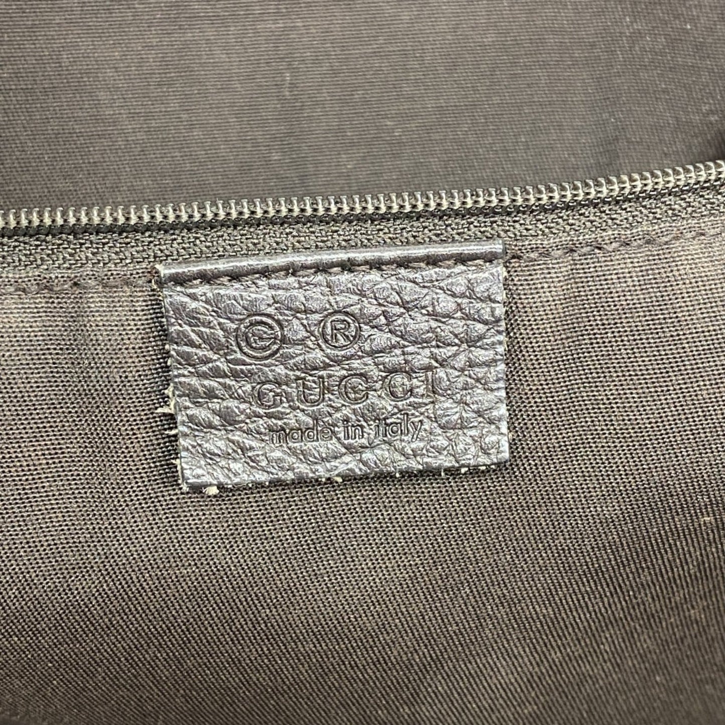 Gucci Brown Denim Tote Bag ( )