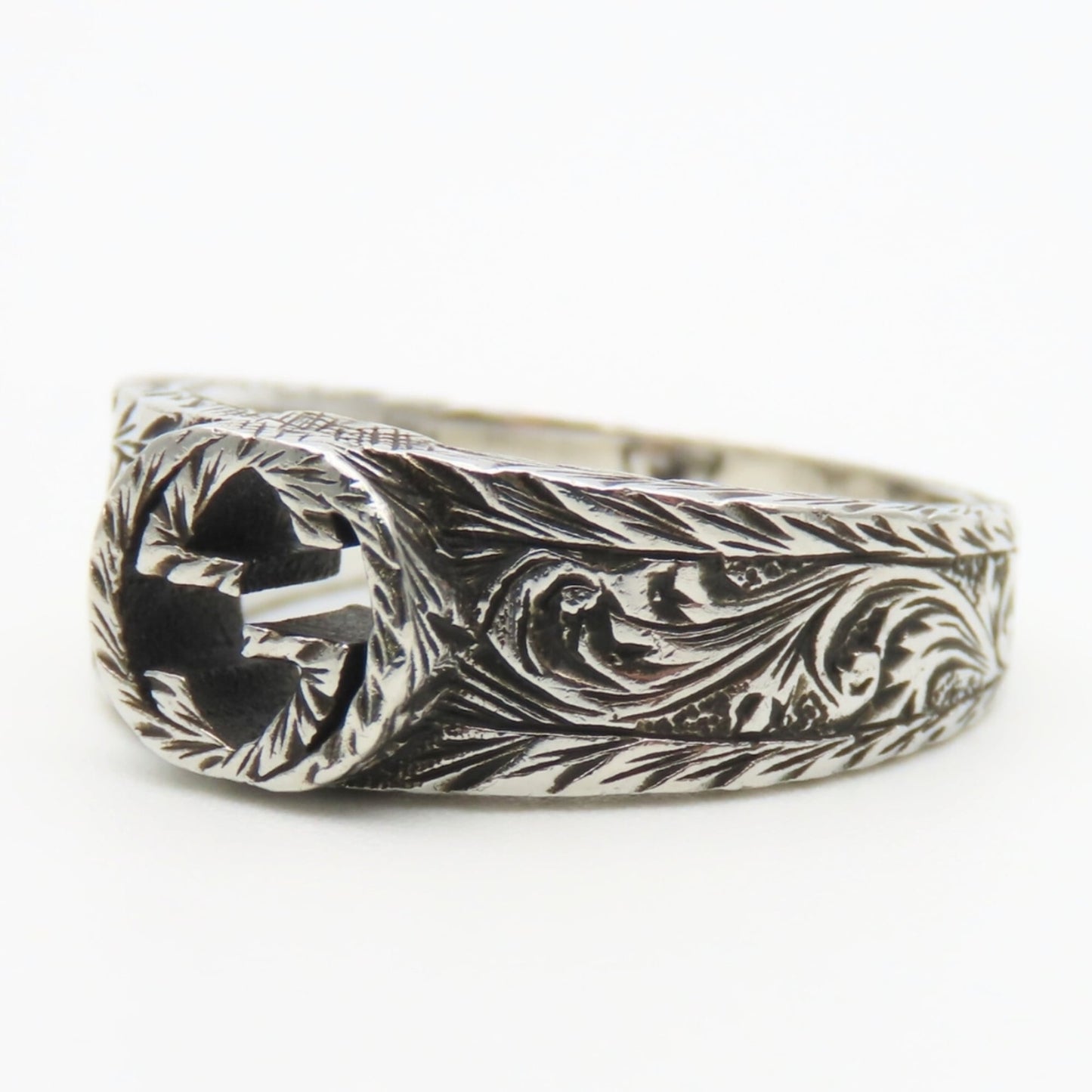 Gucci Silver Silver 925 Band Ring ( )