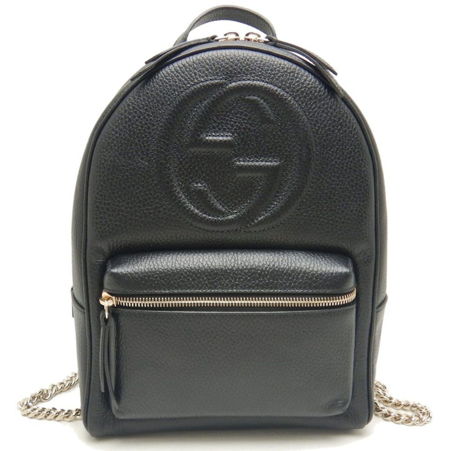 Gucci Soho Black Leather Backpack