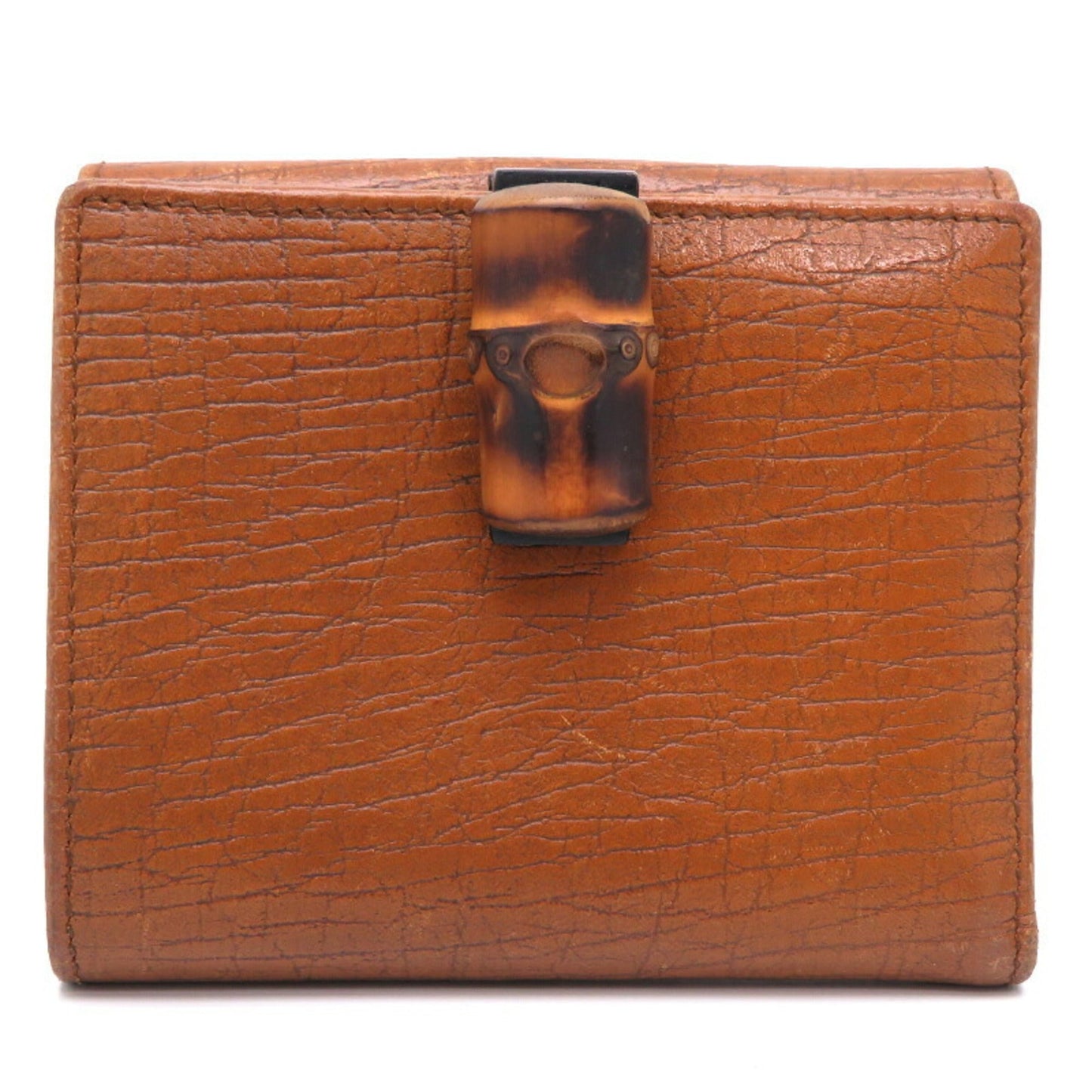 Gucci Bamboo Camel Bamboo Leather Wallet (Bi-Fold) ( )