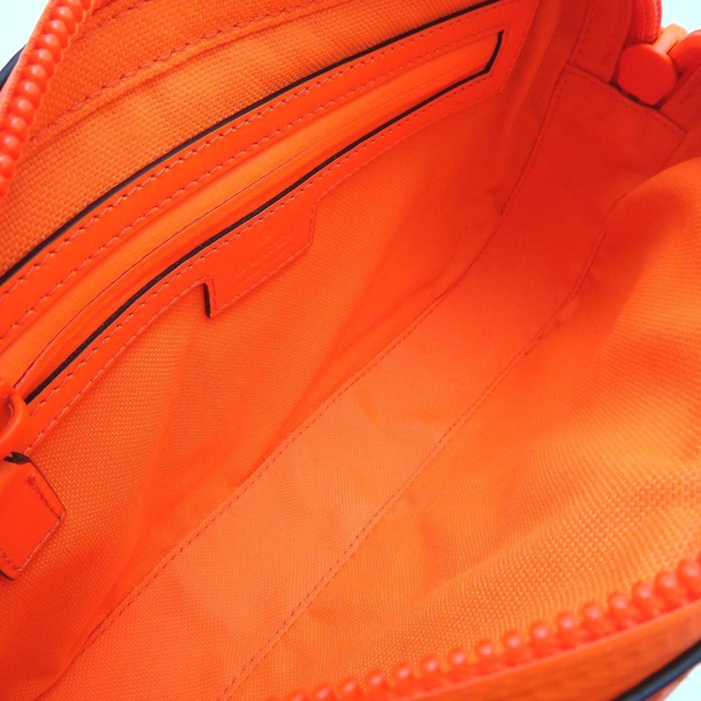 Gucci Orange Leather Fanny Pack ( )