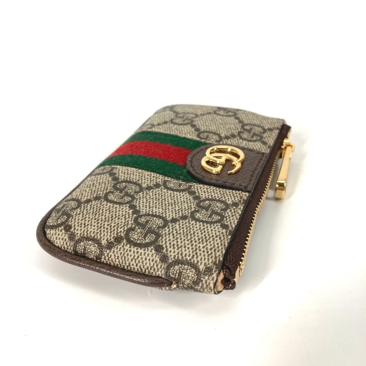 Gucci Beige Gg Supreme Coin Purse/Coin Case ( )