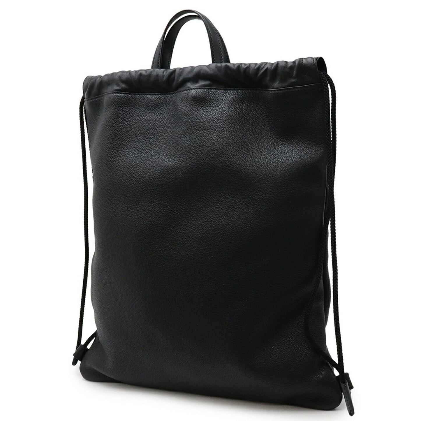 Gucci Black Green Red Color Leather Backpack ( )