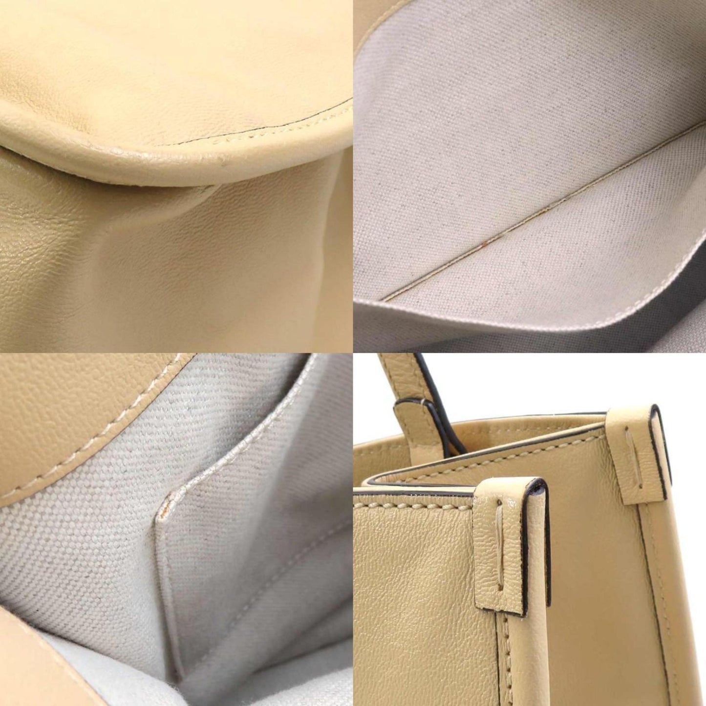 Gucci Beige Leather Shoulder Bag ( )