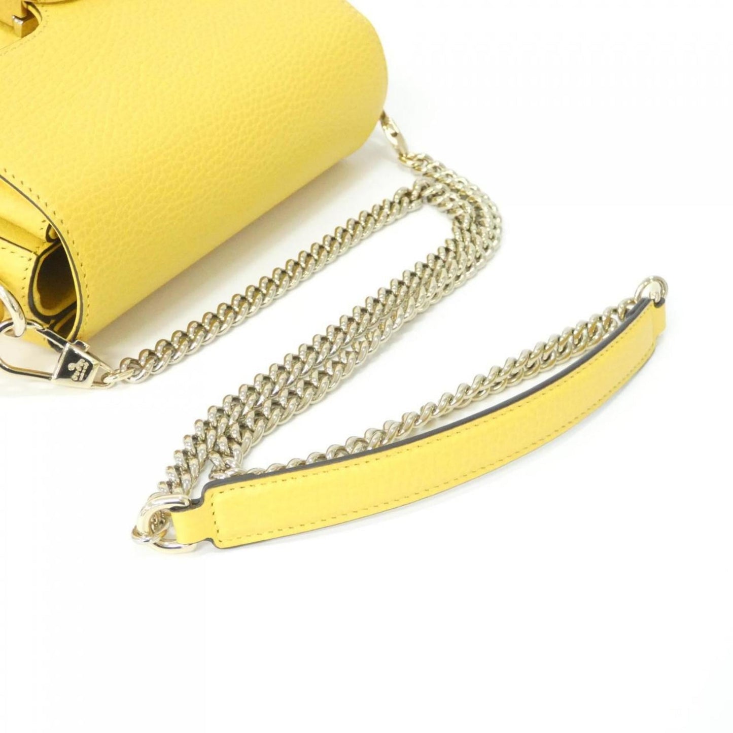 Gucci Yellow Leather Shoulder Bag ( )