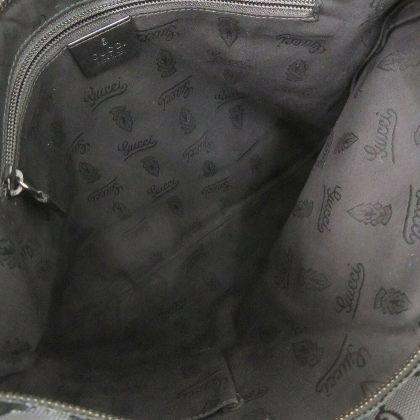 Gucci Black Pvc Leather Shoulder Bag ( )