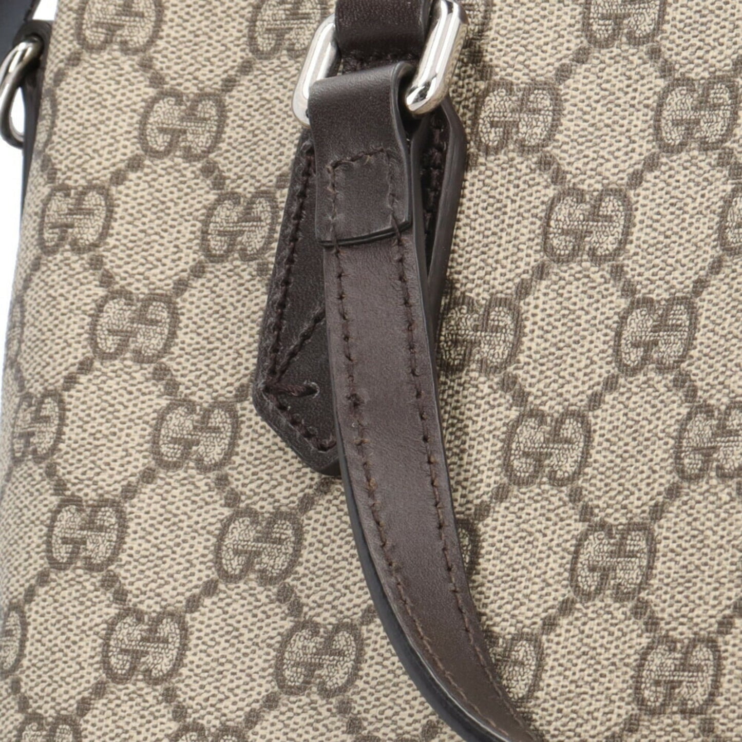Gucci Beige Brown Gg Supreme Shoulder Bag ( )