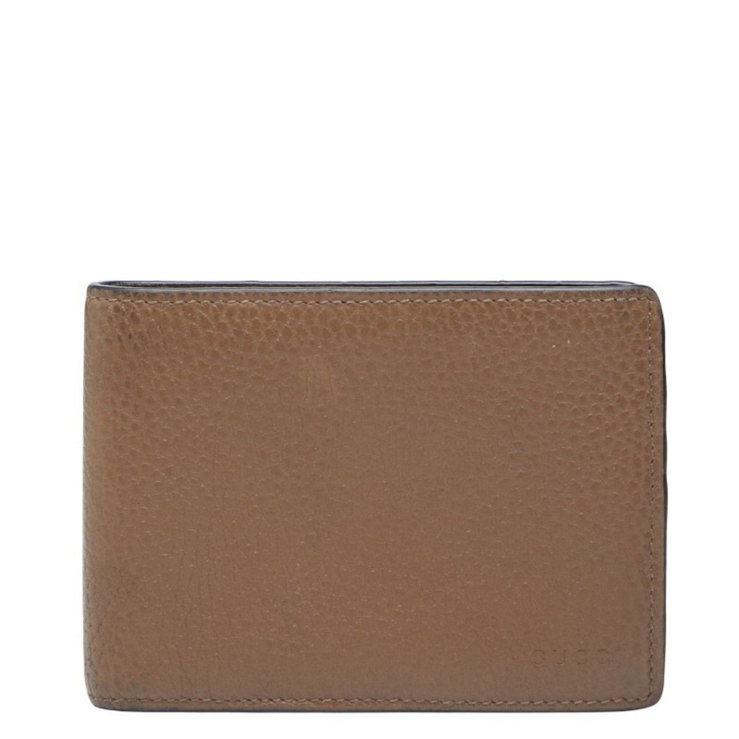 Gucci Brown Leather Wallet (Bi-Fold) ( )