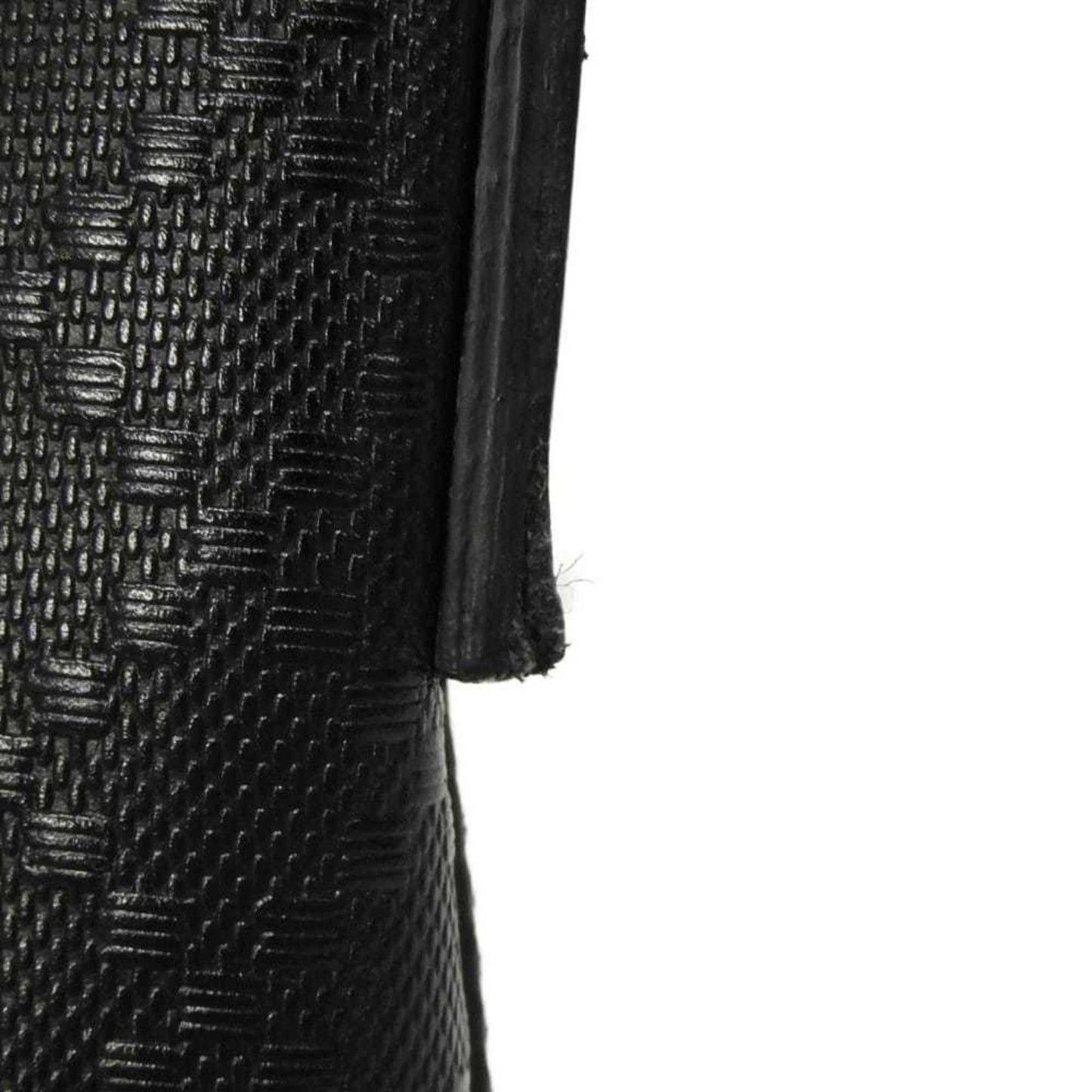 Gucci Diamante Black Leather Messenger Bag Shoulder Bag ( )