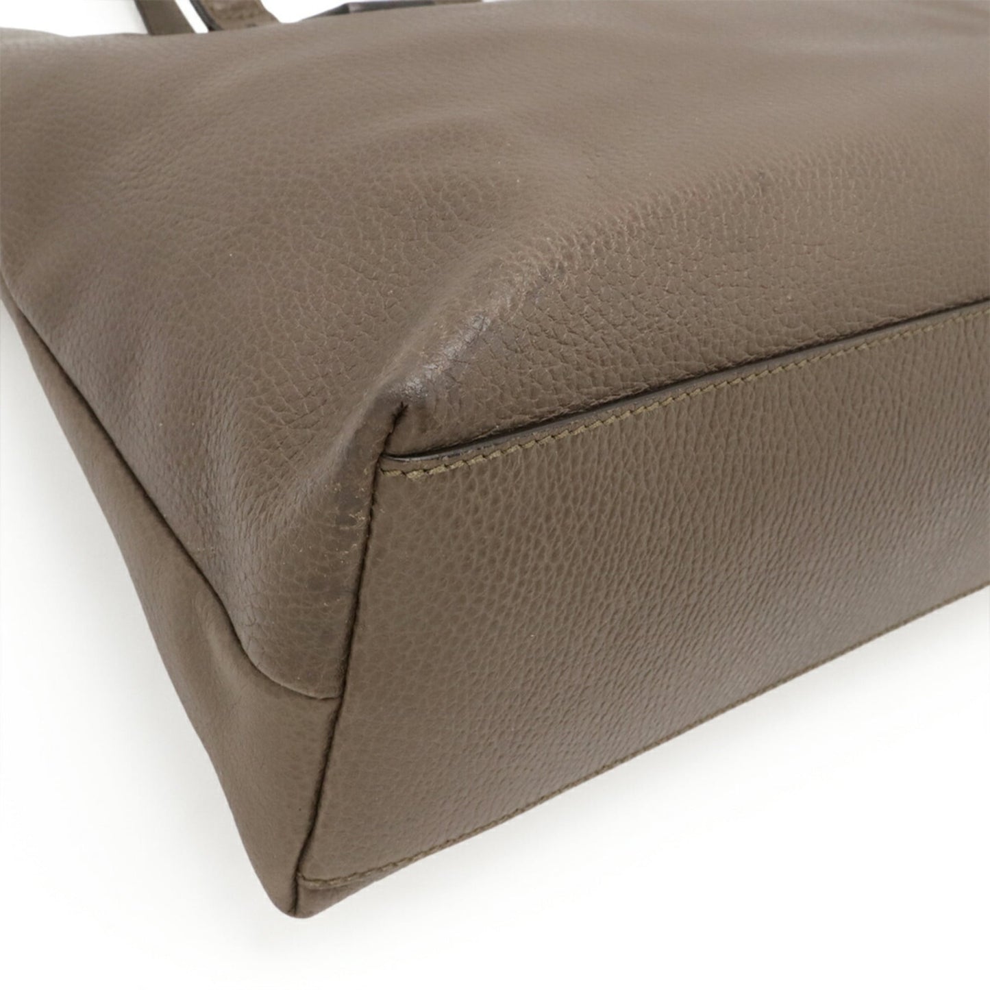 Gucci Brown Cocoa Leather Shoulder Bag Tote Bag ( )