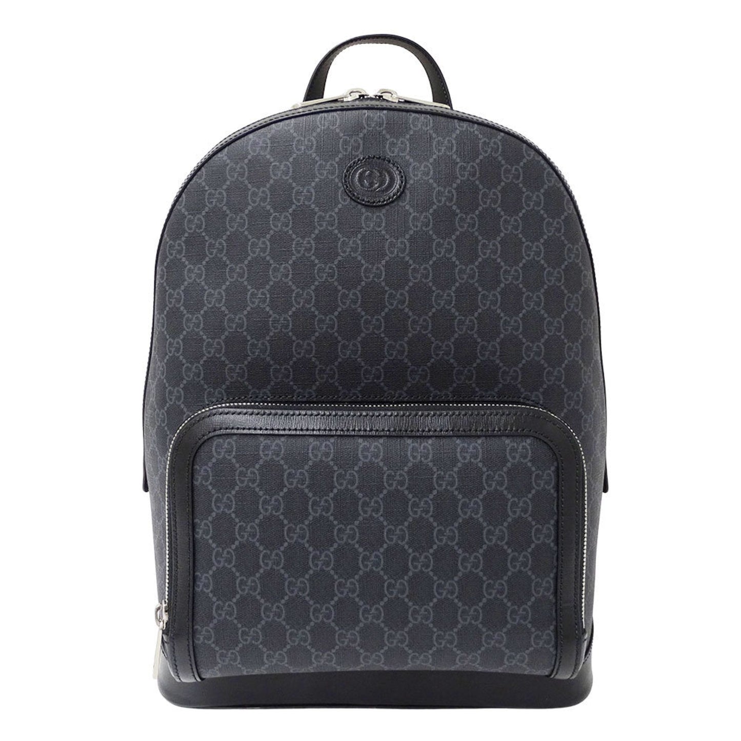 Gucci Black Gg Supreme Backpack ( )