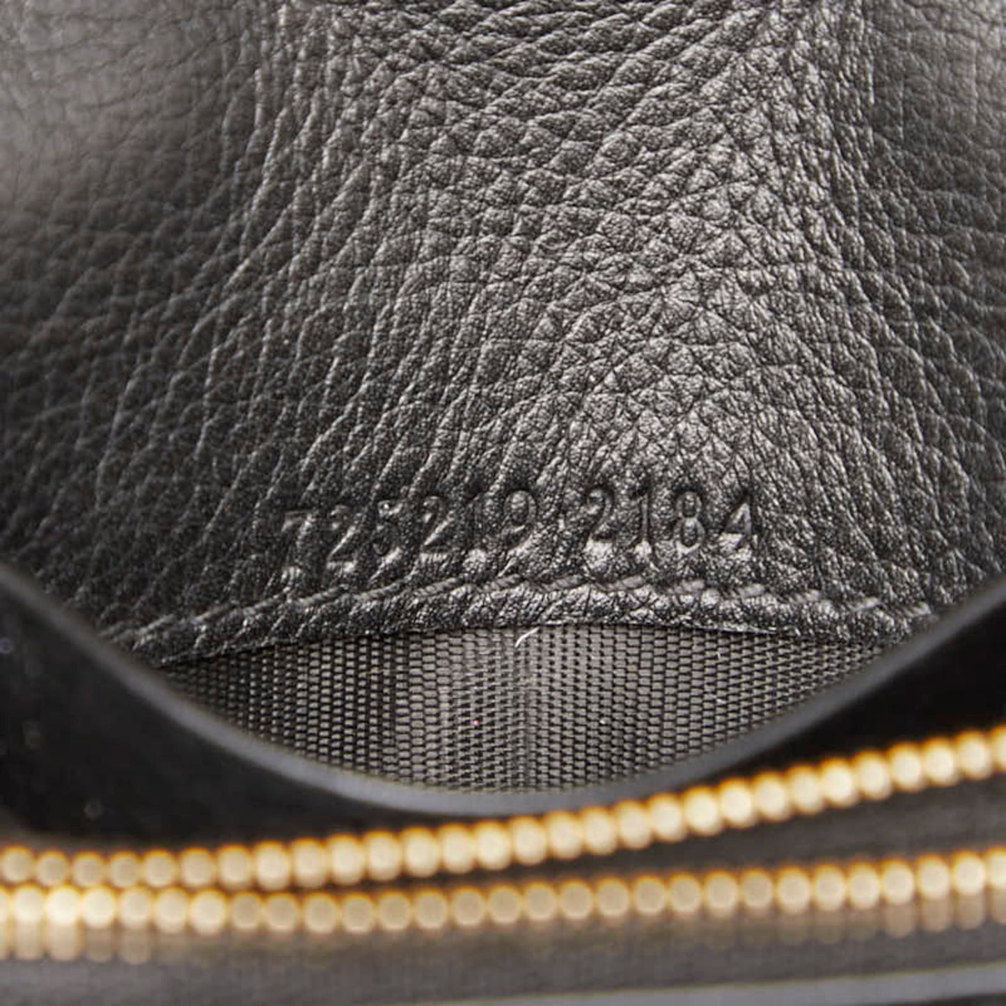 Gucci Black Leather Shoulder Bag ( )