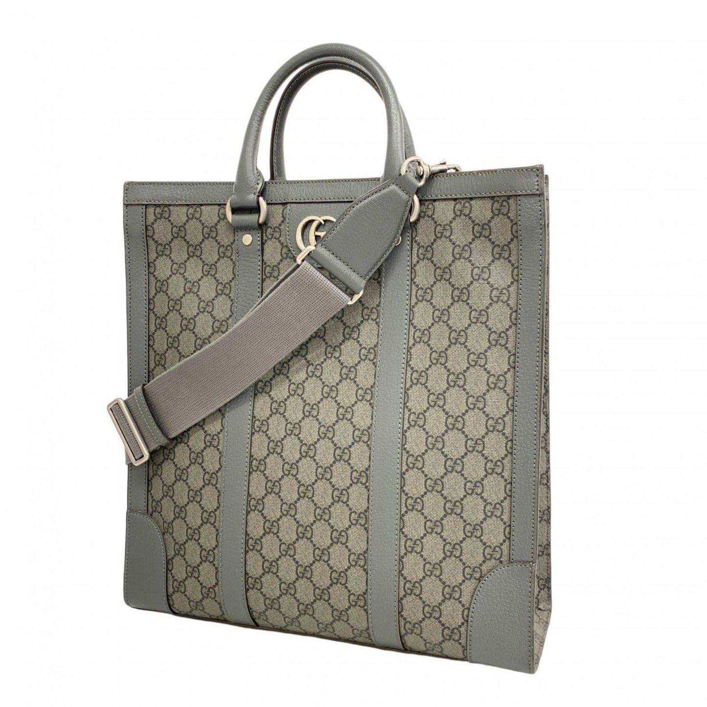 Gucci Gray Pvc Tote Bag ( )