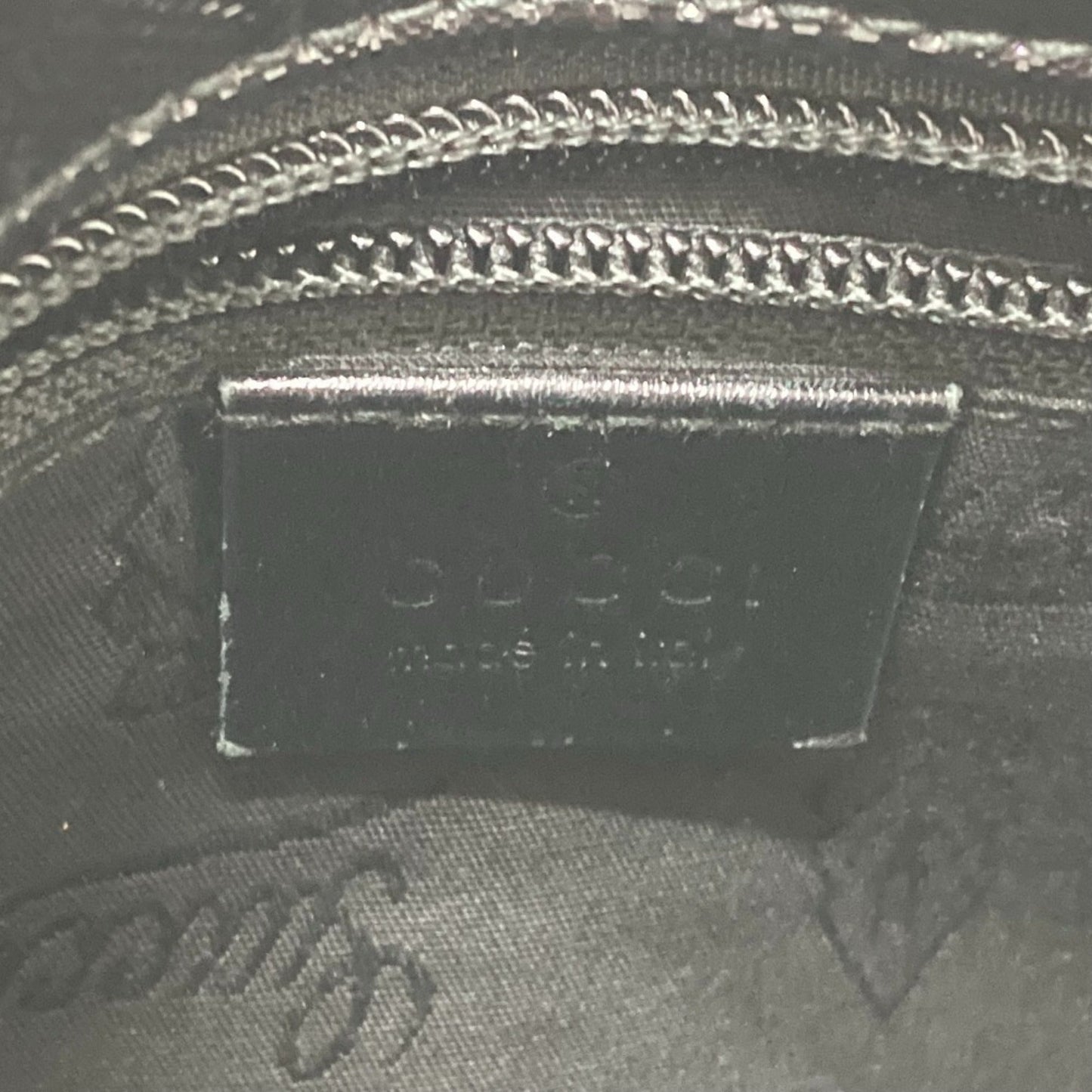 Gucci Black Gg Imprimé Messenger Bag Shoulder Bag ( )