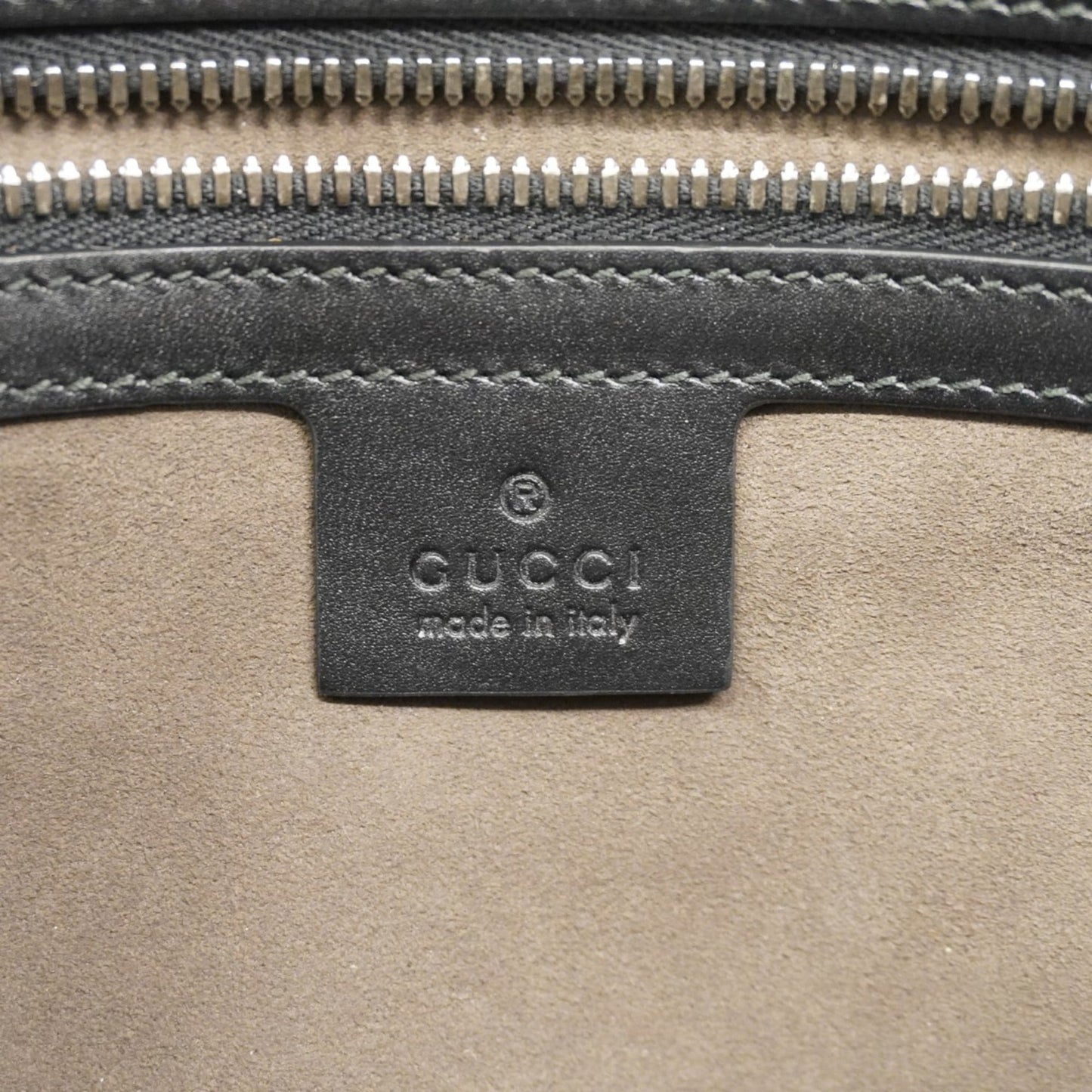 Gucci Brown White Pvc Handbag ( )