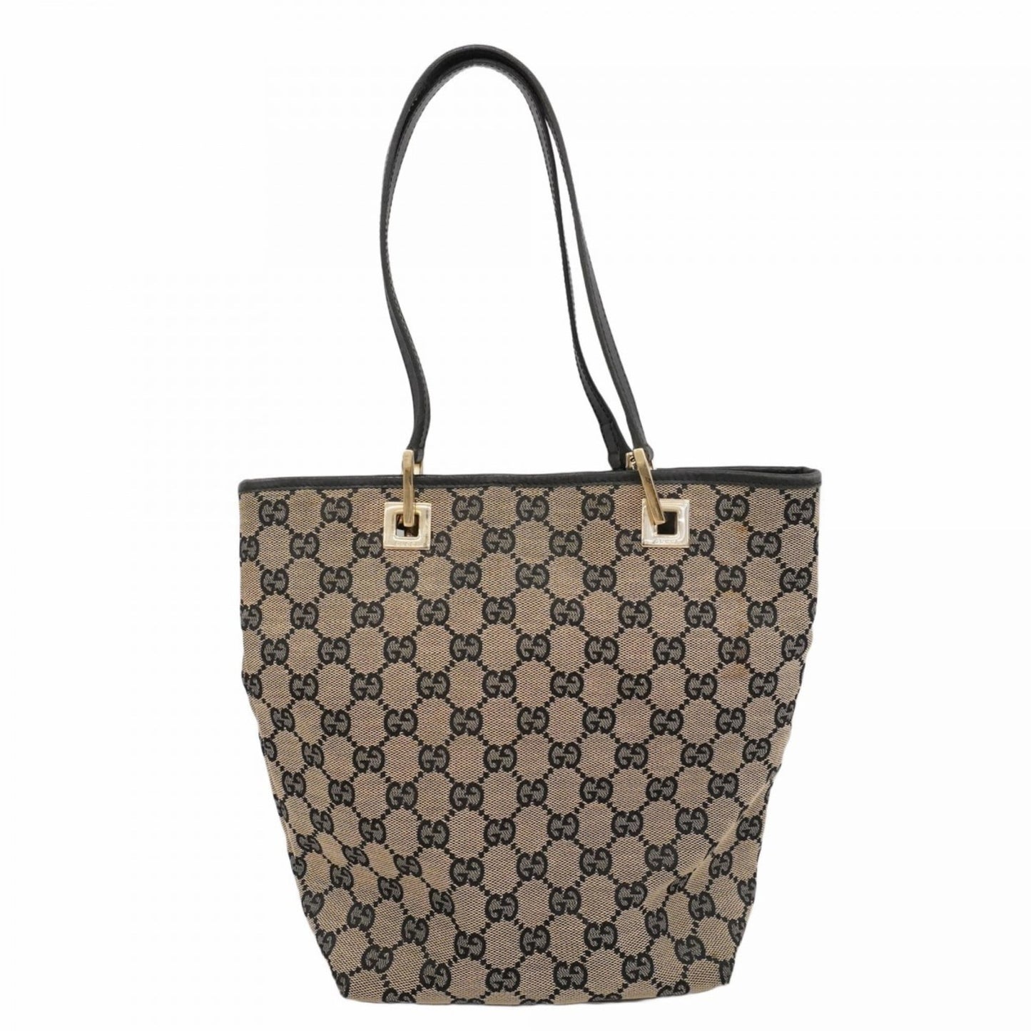 Gucci Black Canvas Tote Bag ( )