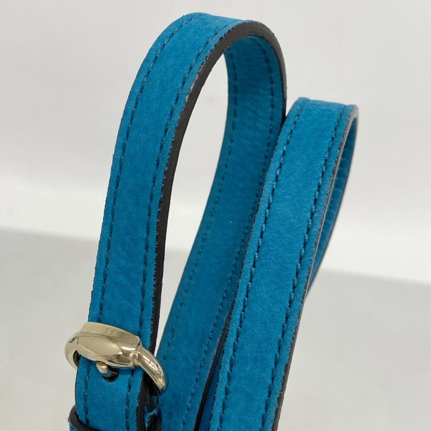 Gucci Blue Leather Shoulder Bag ( )