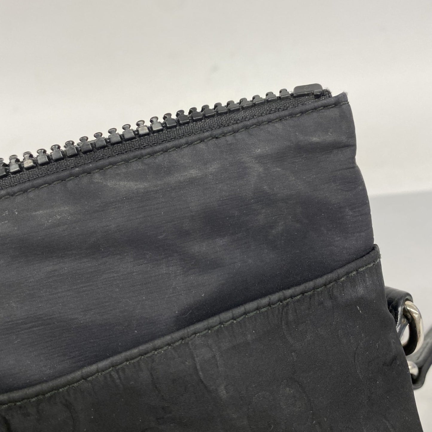 Gucci Black Nylon Tote Bag ( )