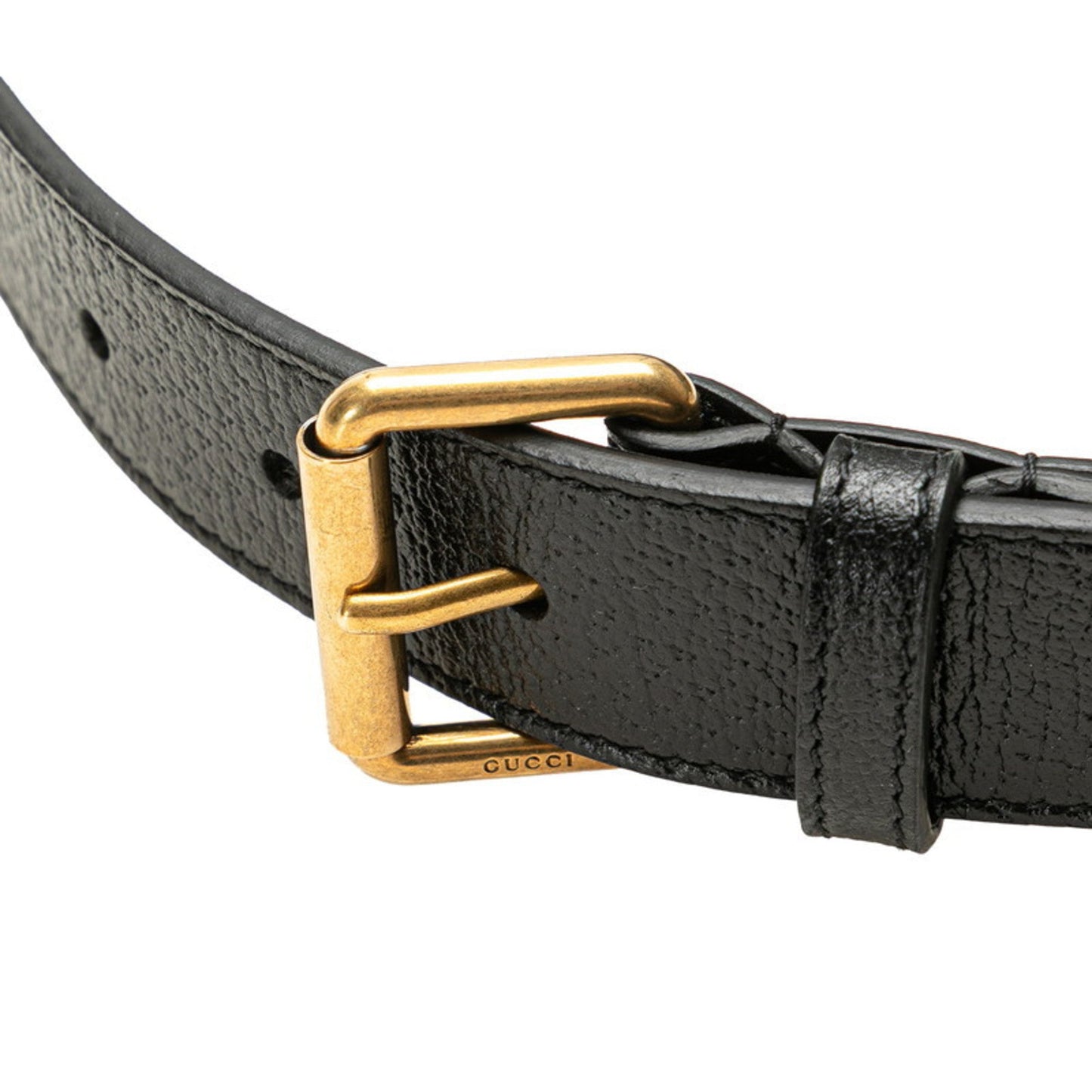 Gucci Black Leather Fanny Pack ( )