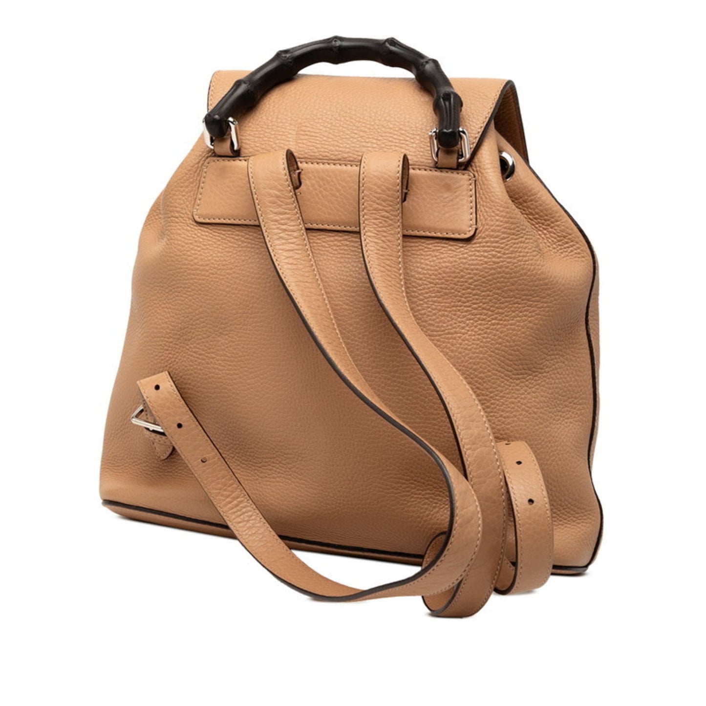 Gucci Brown Leather Backpack ( )