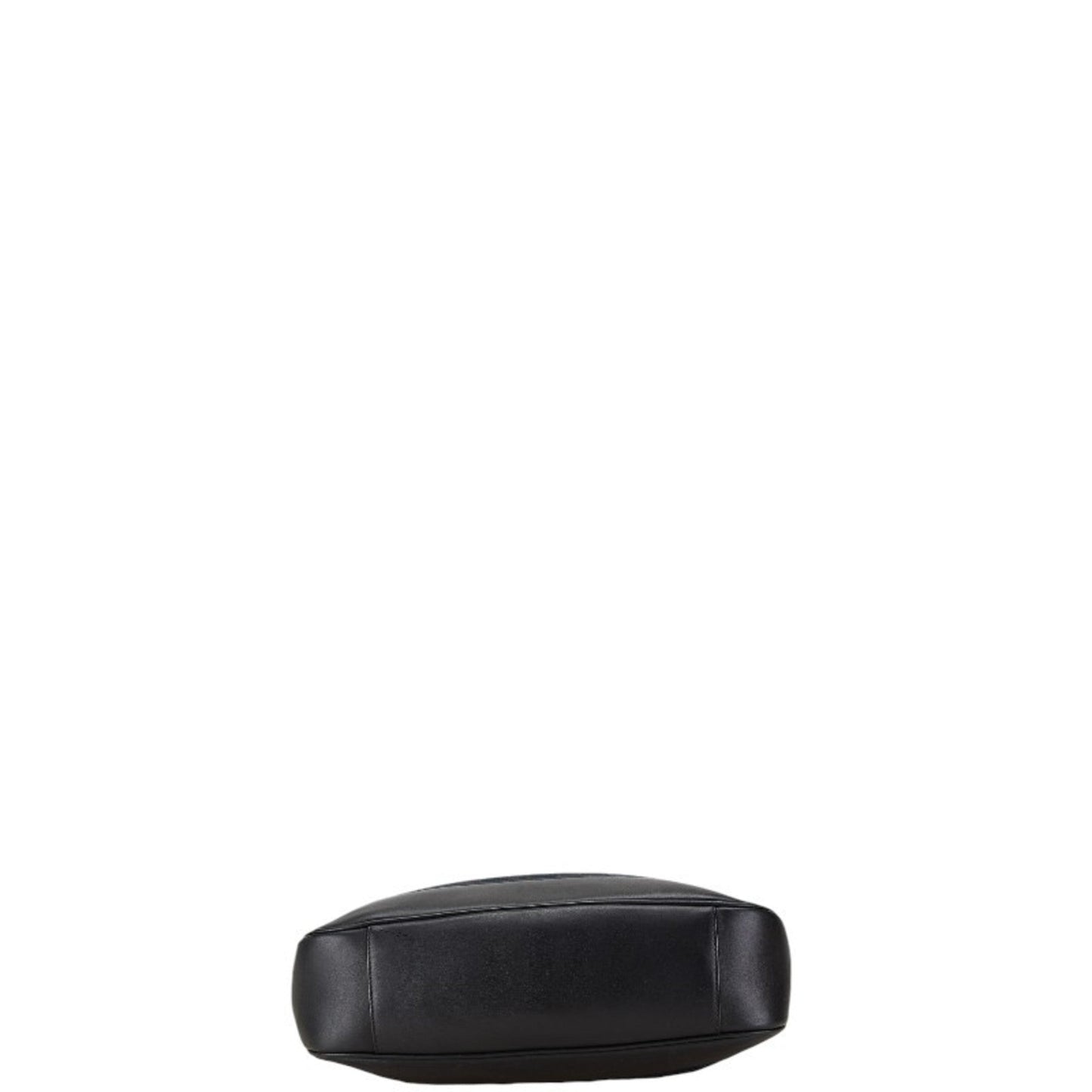 Gucci Black Canvas Leather Handbag Shoulder Bag ( )