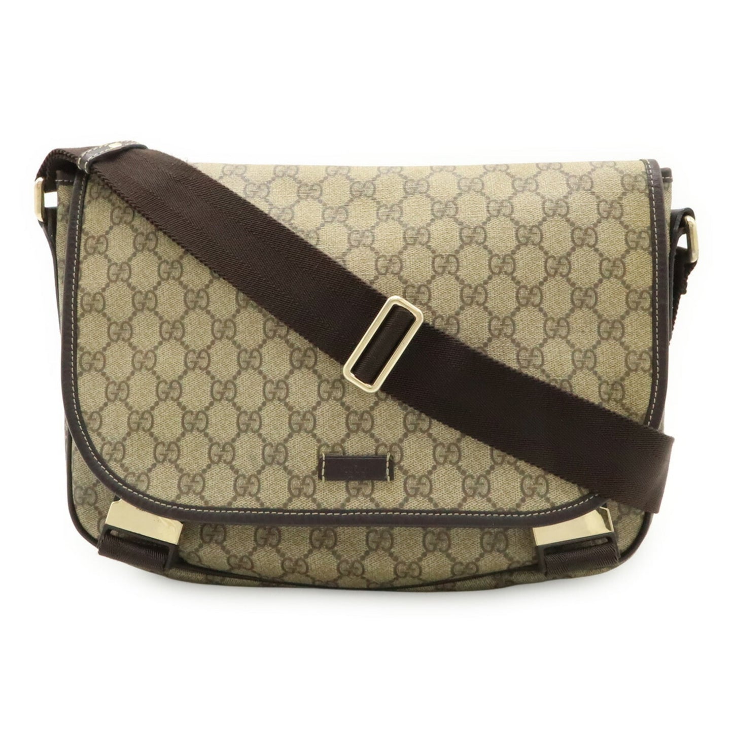 Gucci Gg Plus Beige Gg Supreme Shoulder Bag ( )