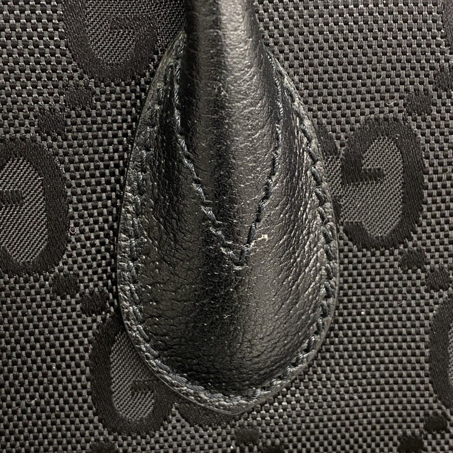 Gucci Black Nylon Tote Bag ( )