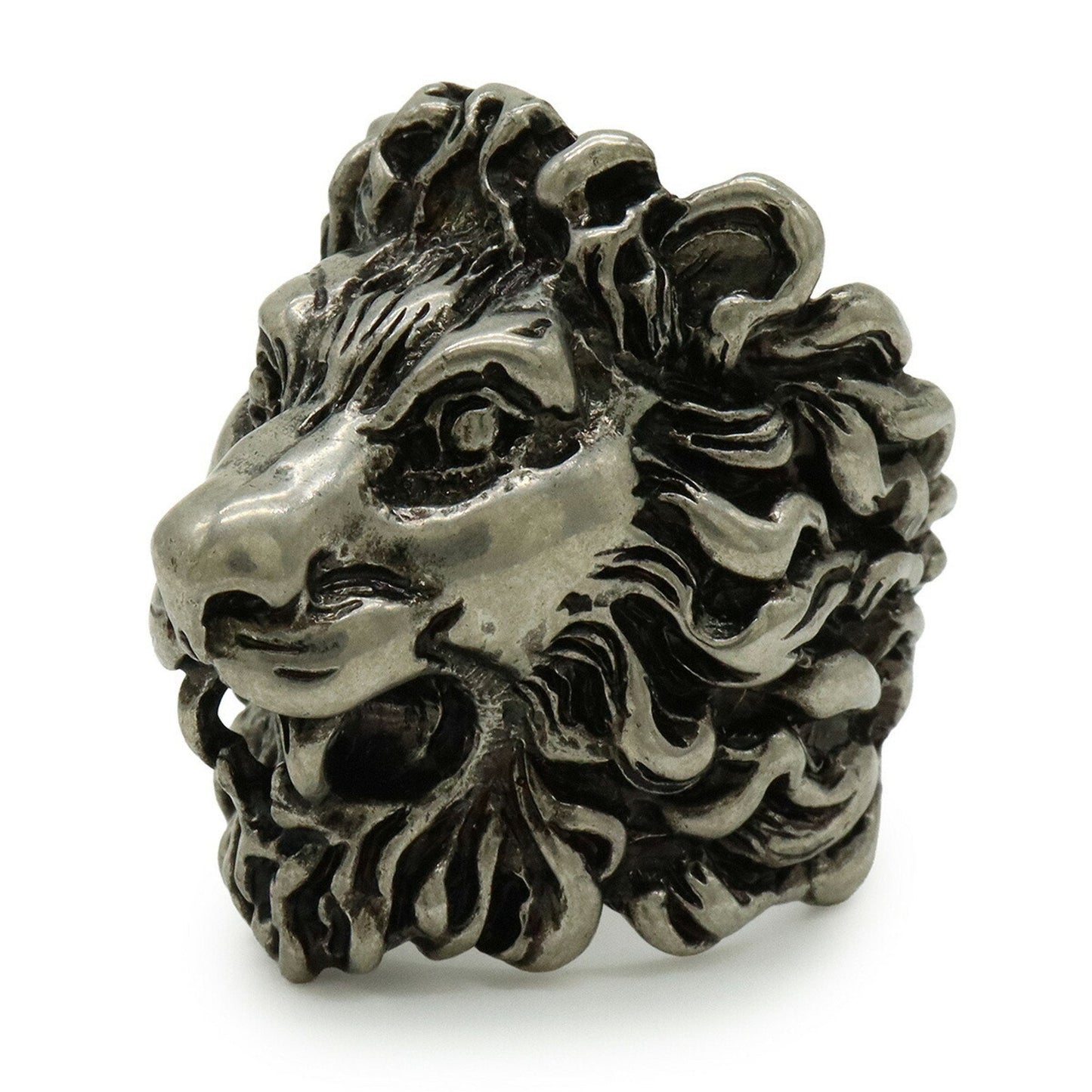 Gucci Silver Metal Band Ring ( )