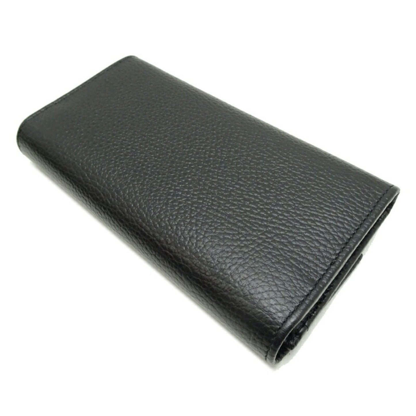 Gucci Black Leather Long Wallet (Bi-Fold) ( )