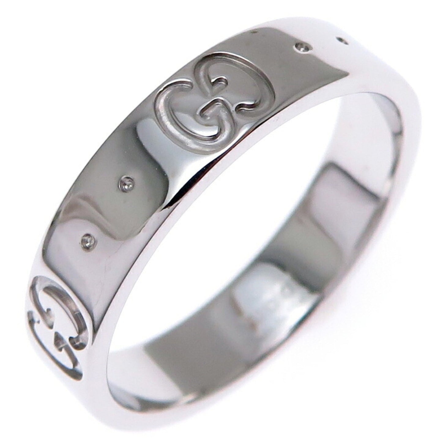 Gucci White Gold White Gold (18K) Band Ring