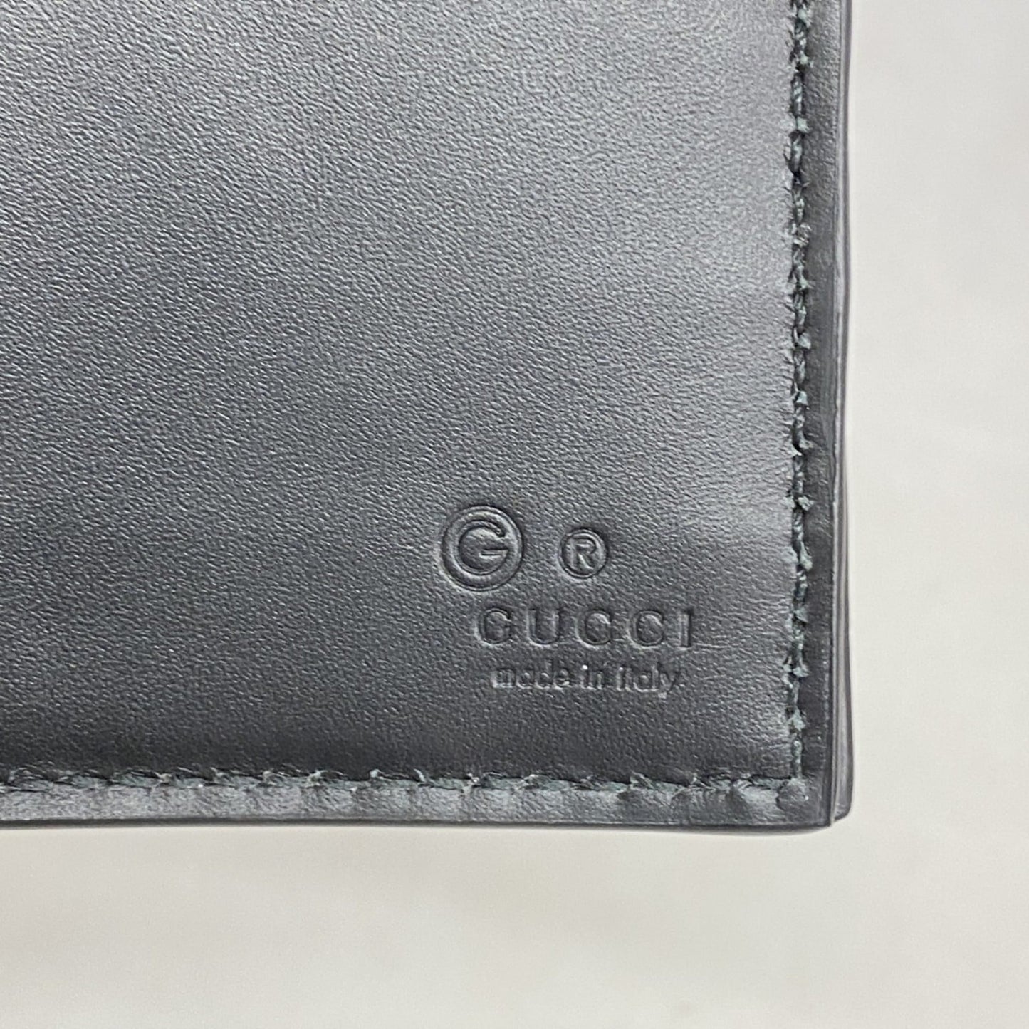 Gucci Black Brown Pvc Long Wallet (Bi-Fold) ( )