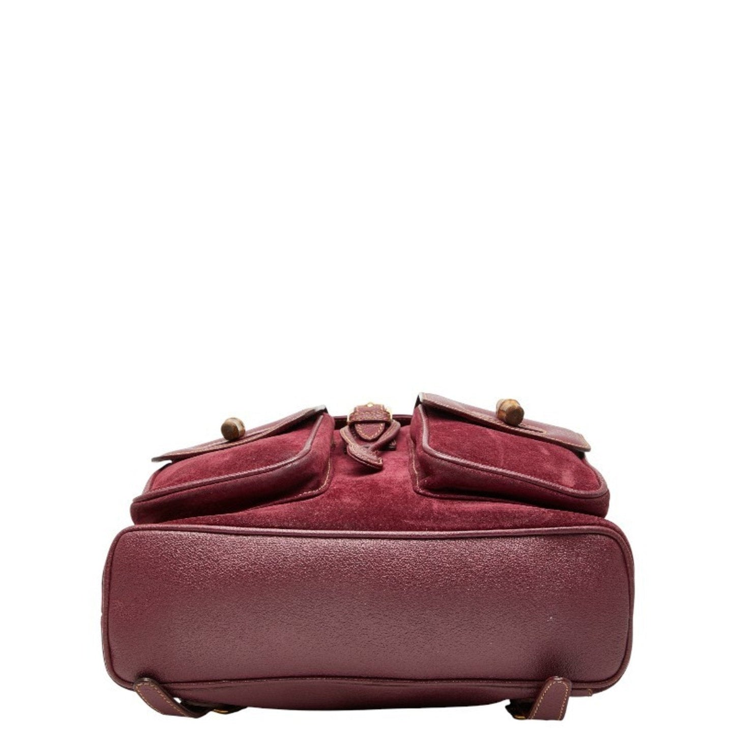 Gucci Purple Suede Backpack ( )