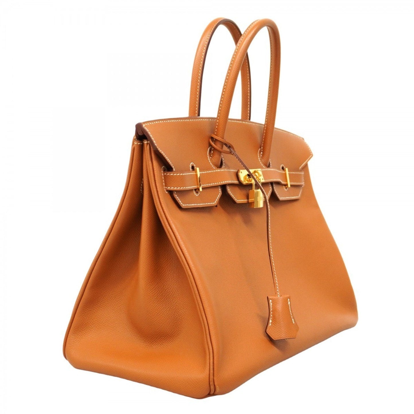 Hermes Gold Epsom Leather Handbag ( )