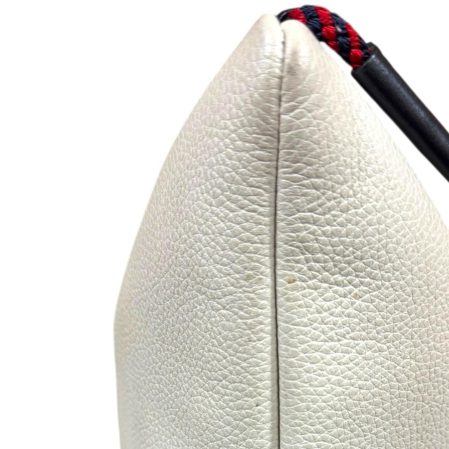 Gucci White Leather Backpack Basket ( )