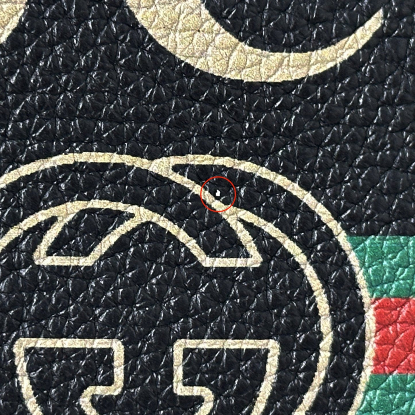 Gucci Black Leather Fanny Pack Sling Bag ( )