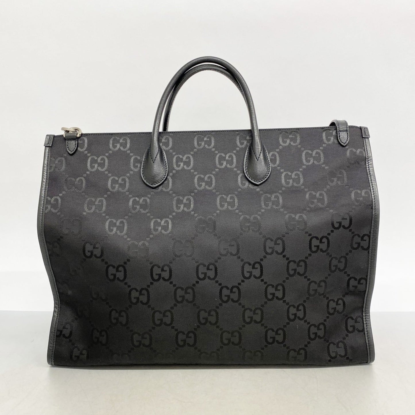 Gucci Black Nylon Tote Bag ( )