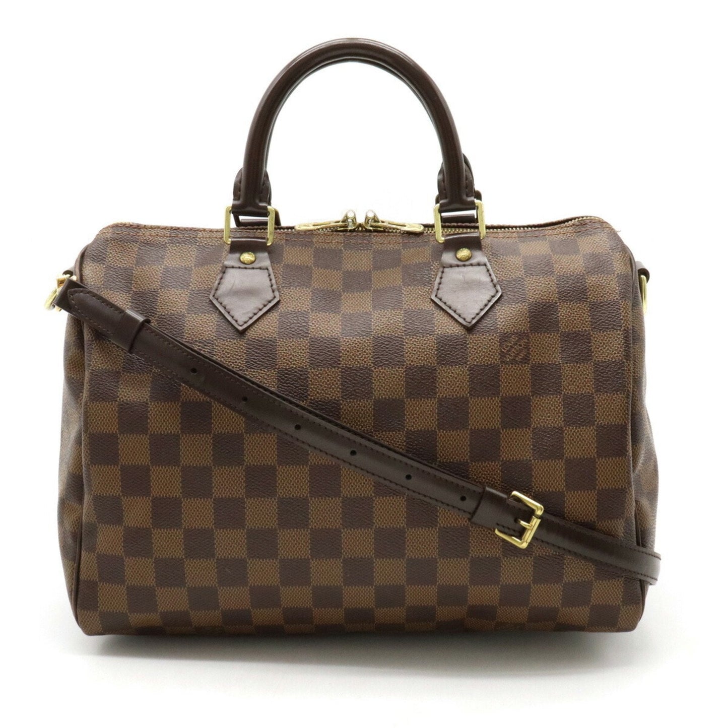 LOUIS VUITTON Damier Speedy Bandouliere 30 Handbag Boston Bag Shoulder N41367