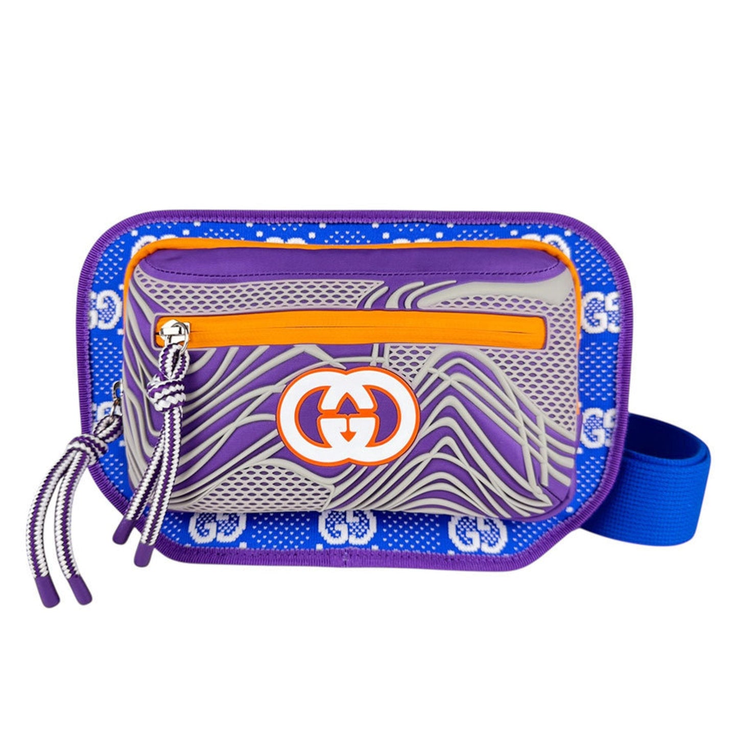 Gucci Multi-Color Nylon Rubber Fanny Pack ( )