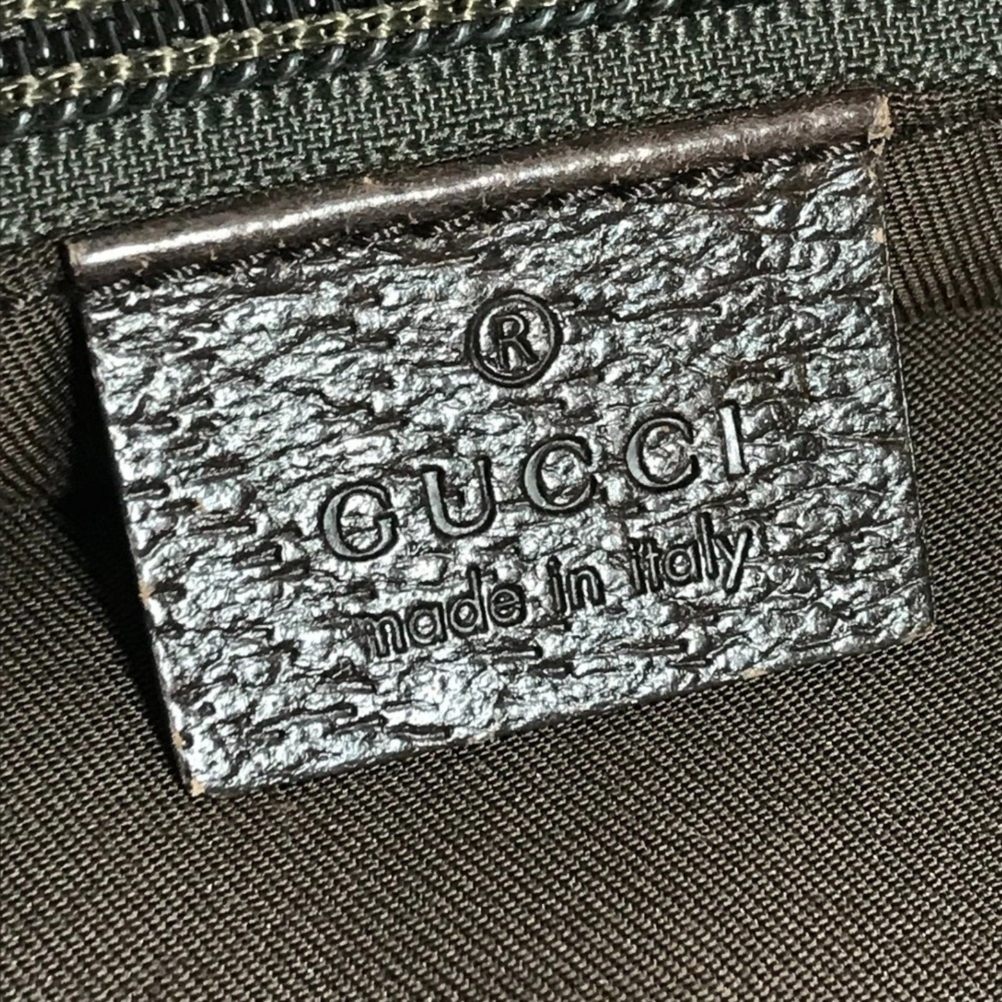 Gucci Beige Dark Brown Gg Canvas Shoulder Bag Tote Bag ( )