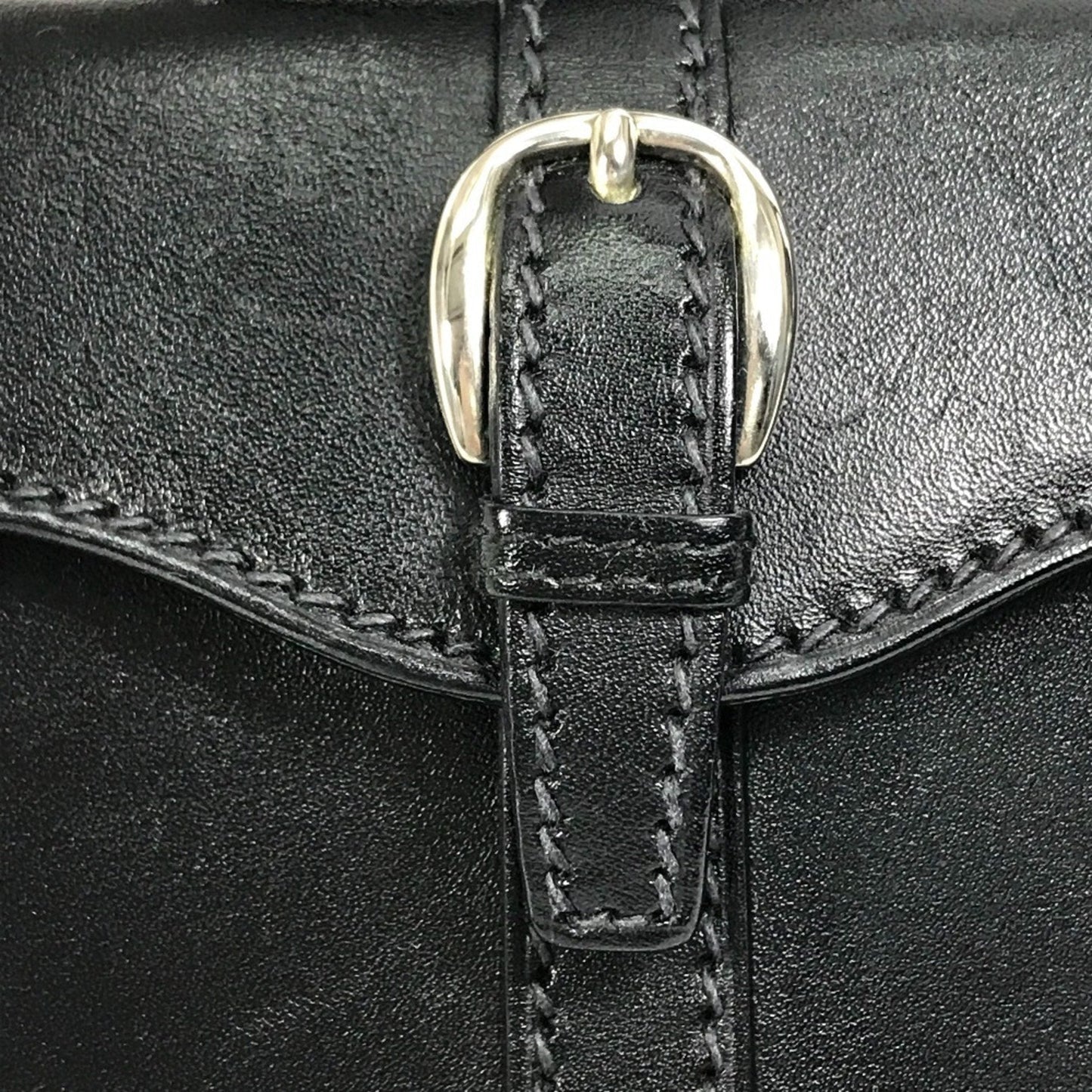 Gucci Black Leather Shoulder Bag ( )