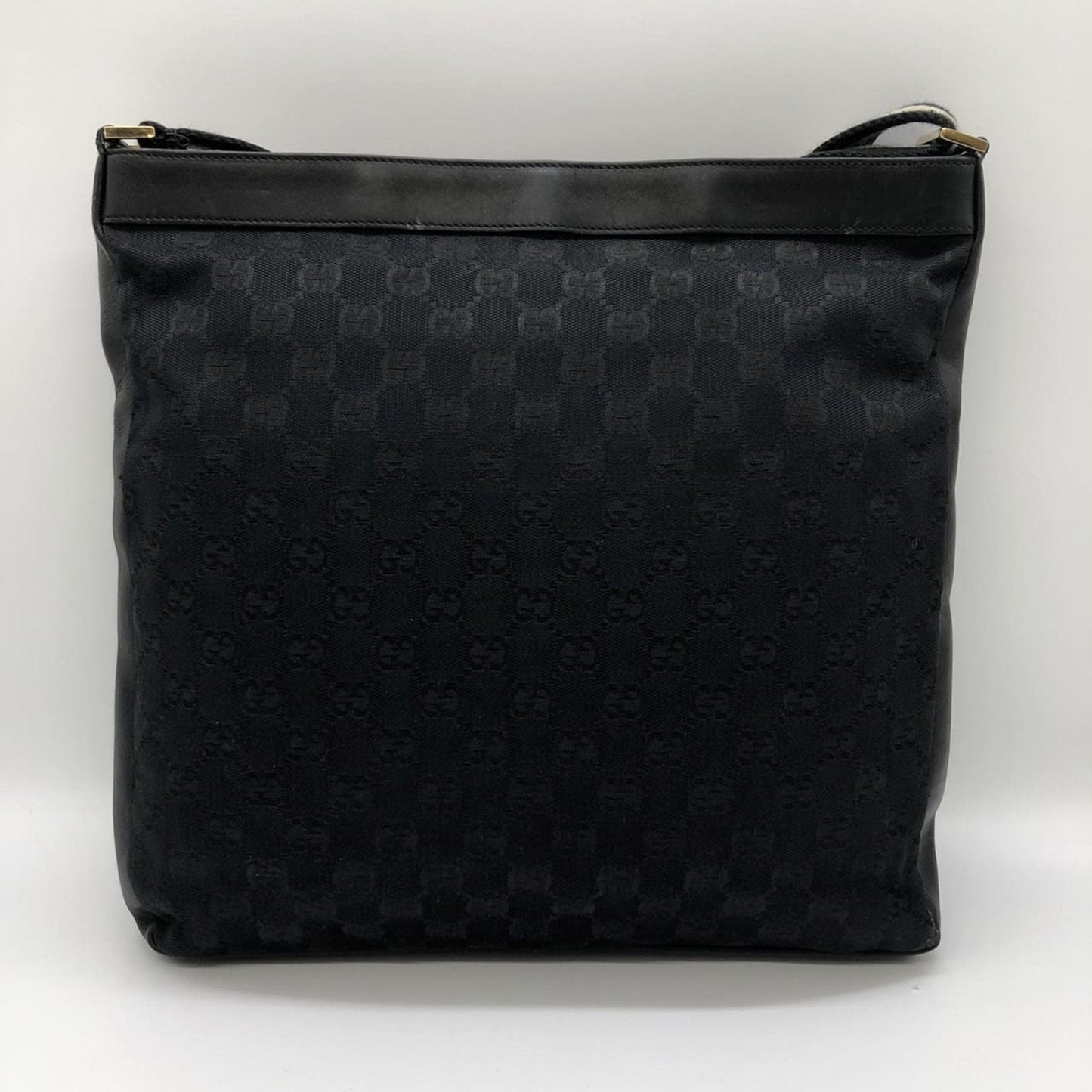 Gucci Gg Canvas Black Gg Canvas Shoulder Bag ( )