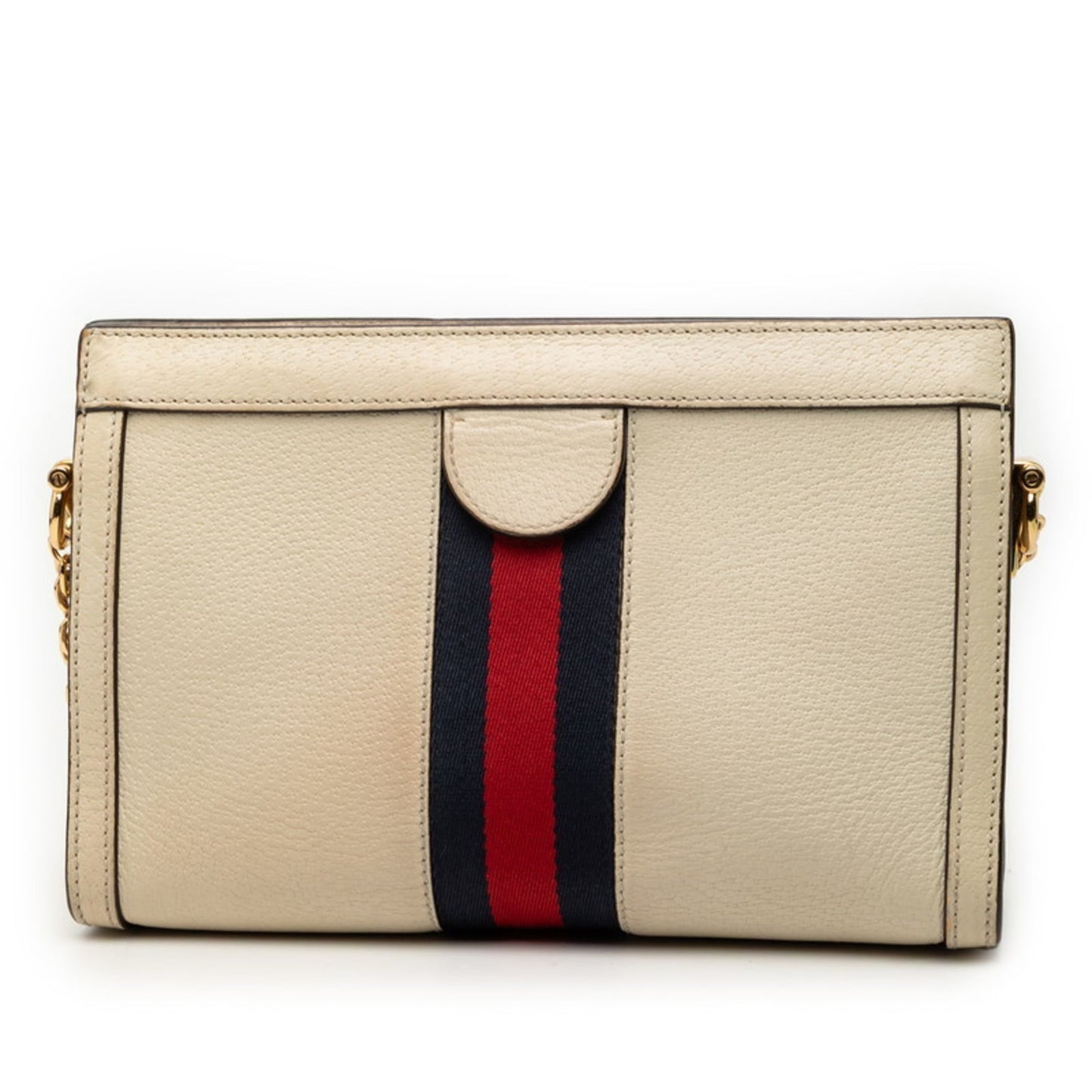 Gucci Beige Multi-Color Leather Shoulder Bag ( )