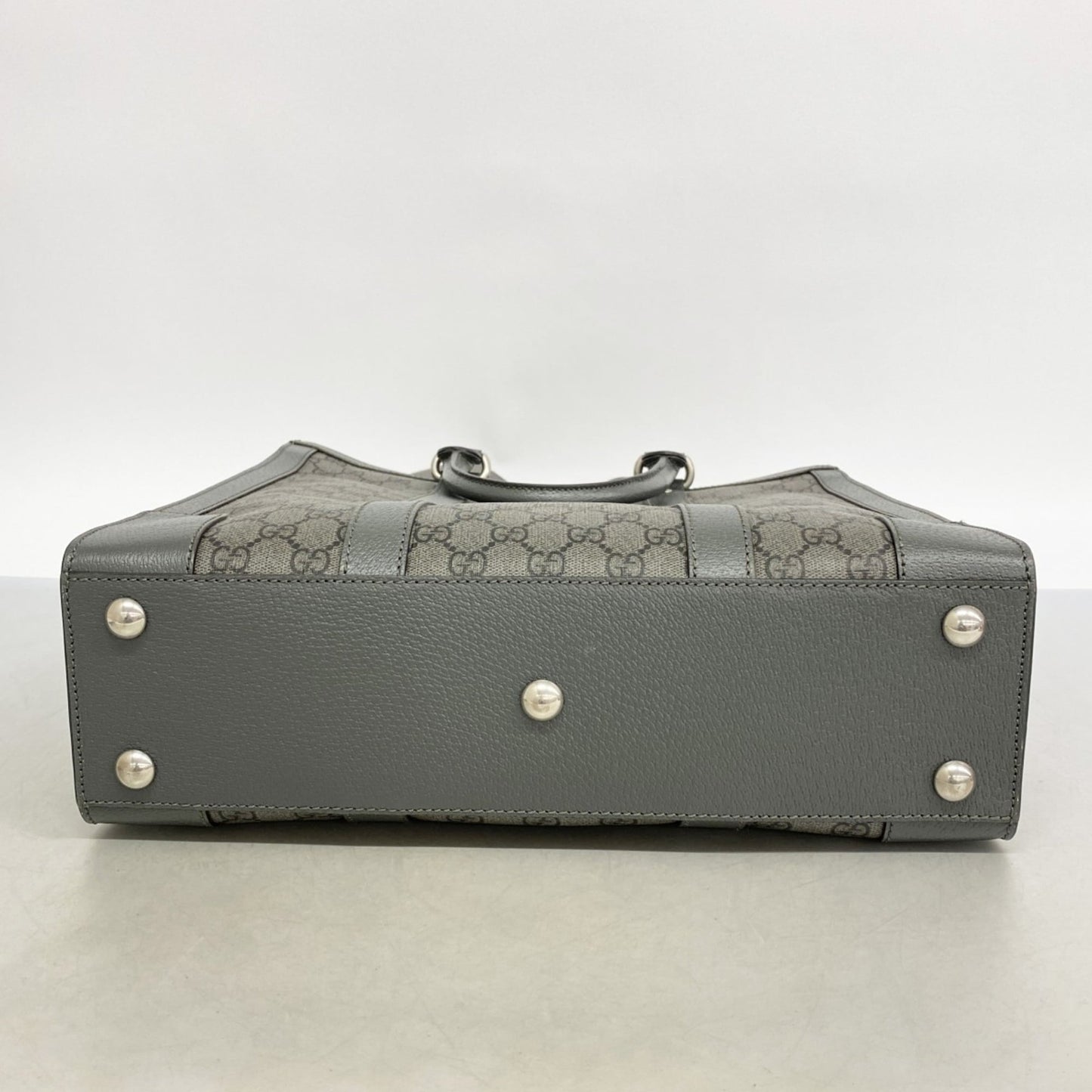 Gucci Gray Pvc Tote Bag ( )