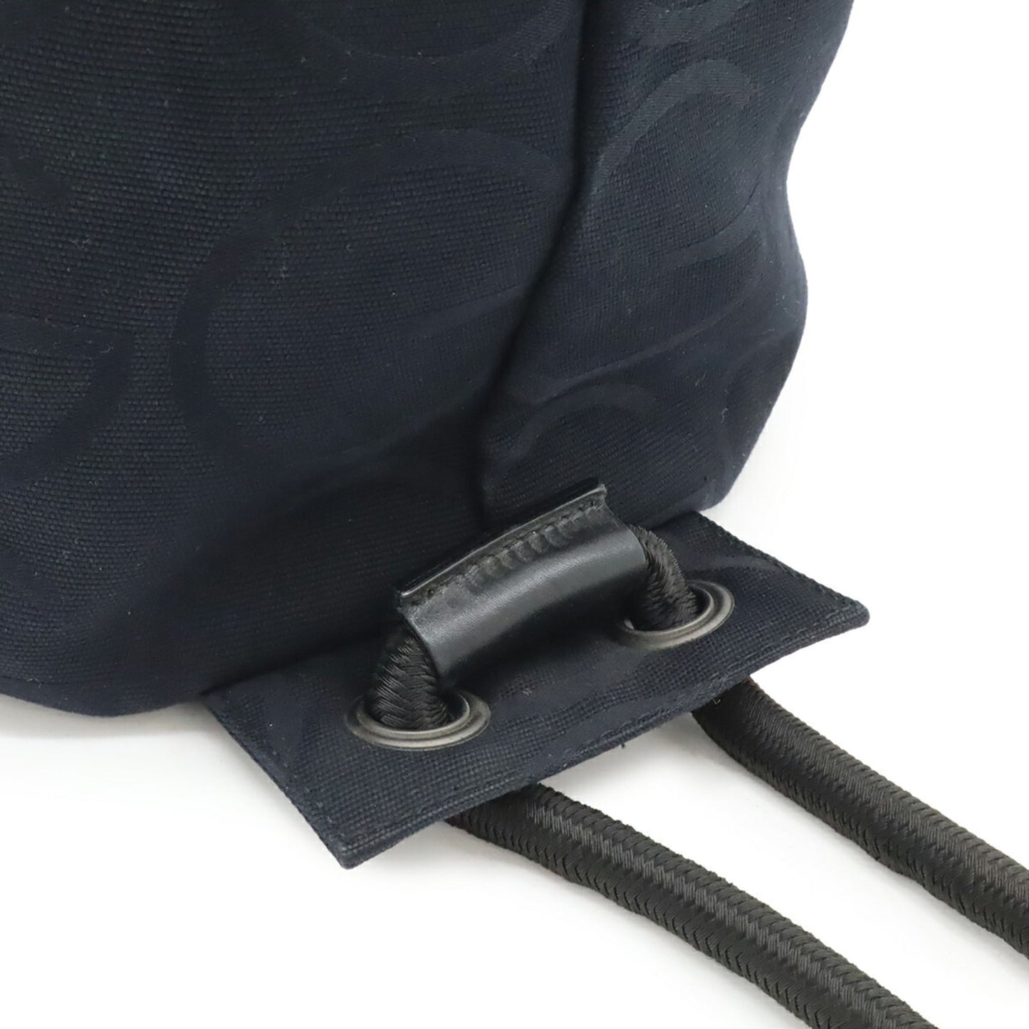 Gucci Black Canvas Shoulder Bag ( )
