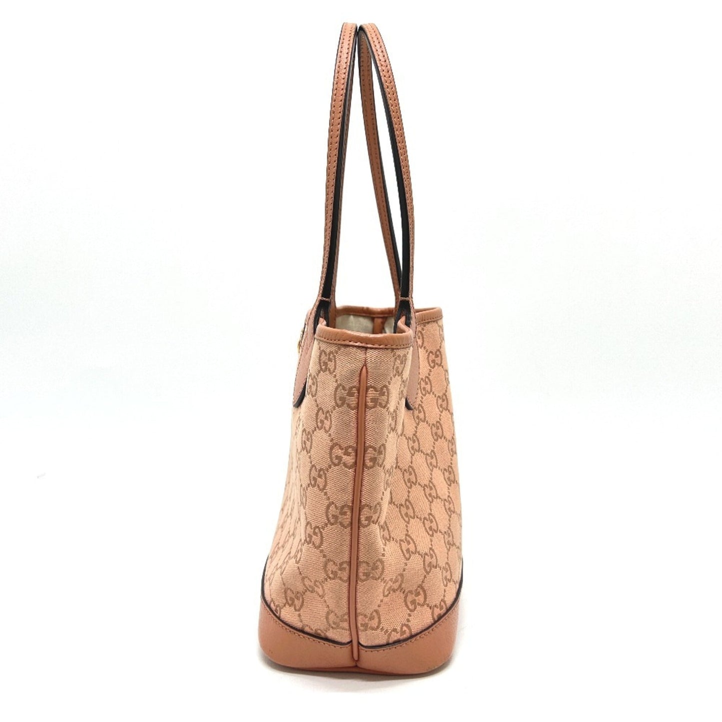 Gucci Pink Gg Canvas Tote Bag ( )
