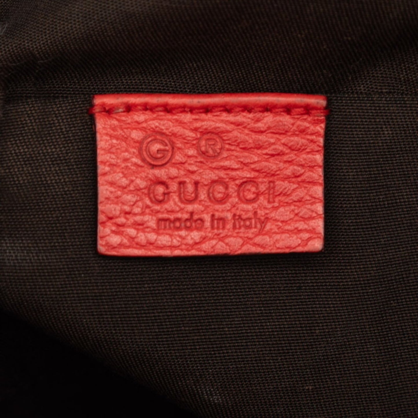Gucci Multi-Color Red Color Leather Handbag Shoulder Bag ( )