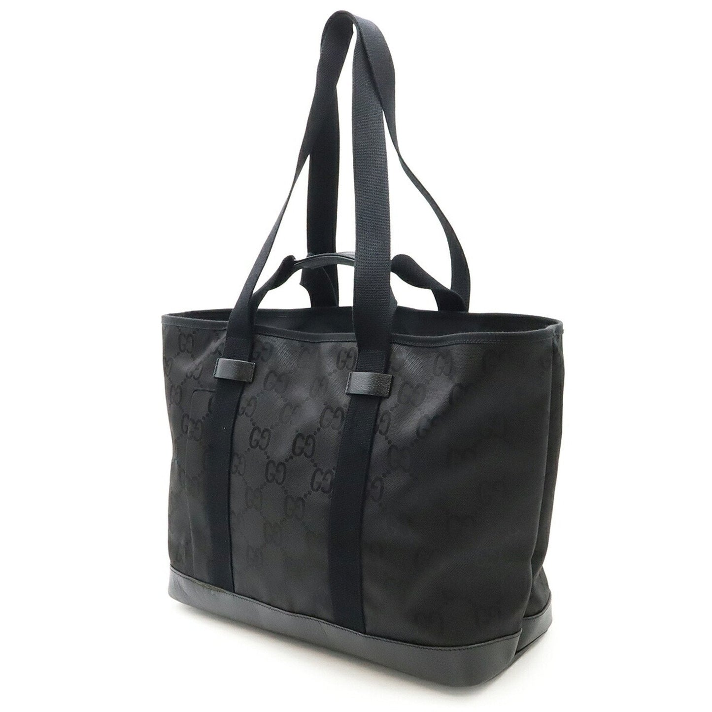 Gucci Black Nylon Canvas Shoulder Bag ( )