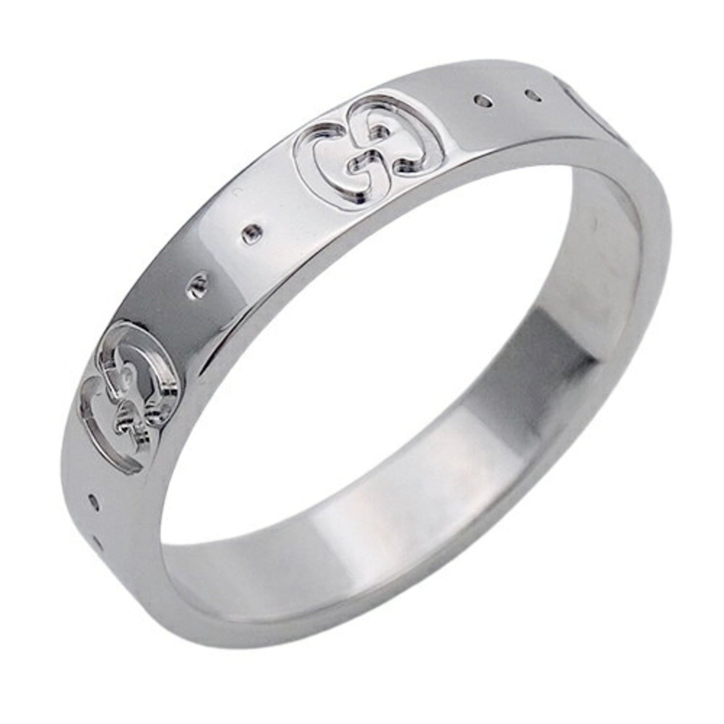 Gucci White Gold White Gold (18K) Band Ring