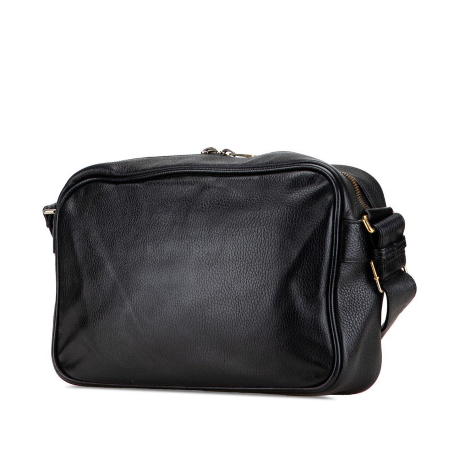 Gucci Black Leather Shoulder Bag ( )